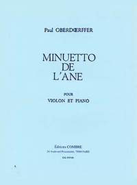 Paul Oberdoerffer: Minuetto de l'âne