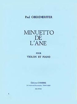 Paul Oberdoerffer: Minuetto de l'âne