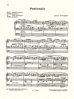Lucien Niverd: Pastorale