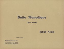 Jehan Alain: Suite monodique