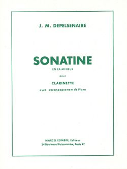 Jean-Marie Depelsenaire: Sonatine fa min.