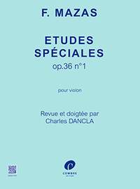 Jacques-Féréol Mazas: Etudes spéciales Op.36 n°1
