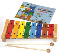 Glockenspiel with two mallets