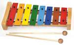 Holtz, M: Glockenspiel with two mallets Product Image