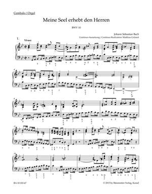 Bach, Johann Sebastian: Meine Seel erhebt den Herren BWV 10