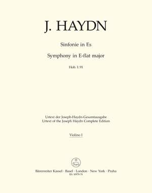 Haydn, Joseph: Symphony no. 91 in E-flat major Hob. I:91