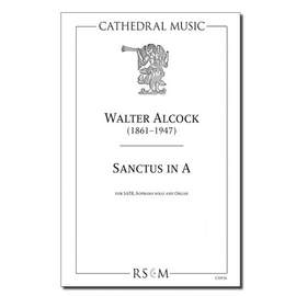 Alcock: Sanctus in A