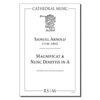 Arnold: Magnificat & Nunc dimittis in A