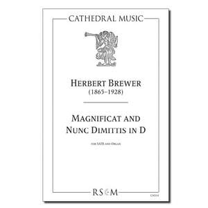 Brewer: Magnificat & Nunc dimittis in D