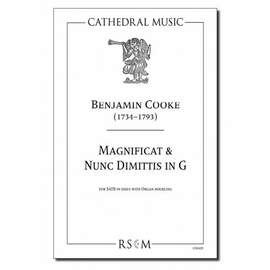 Cooke: Magnificat & Nunc Dimittis in G