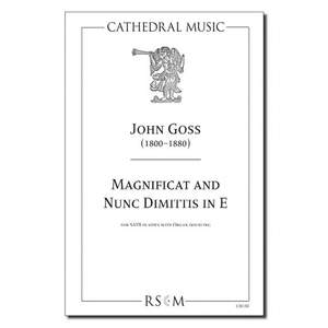 Goss: Magnificat and Nunc Dimittis in E