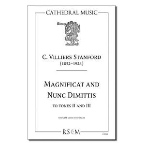 Stanford: Magnificat & Nunc Dimittis on tones II & III, Op.98