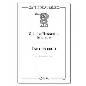 Henschel: Tantum Ergo