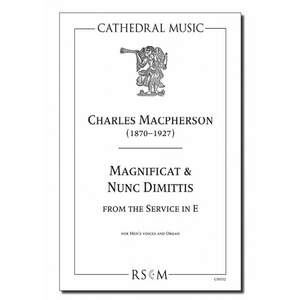 Macpherson: Magnificat & Nunc Dimittis from the Service in E