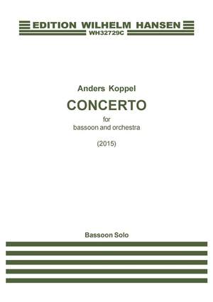 Anders Koppel: Concerto For Bassoon And Orchestra