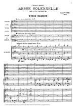 Vierne: Messe Solennelle In C sharp Minor Op.16 Product Image