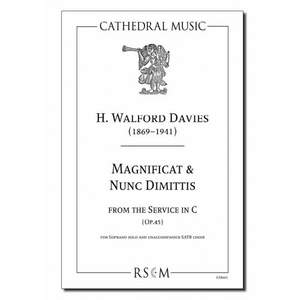 Walford Davies: Magnificat & Nunc Dimittis from the Service in C, Op. 45