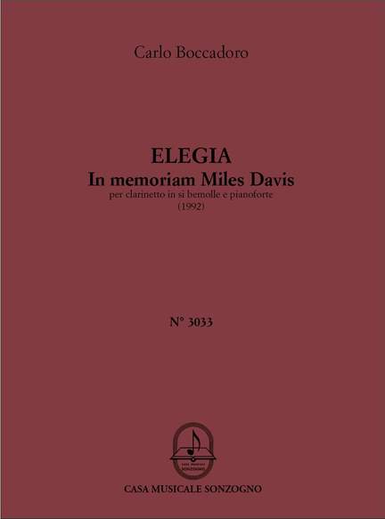 Carlo Boccadoro: Elegia