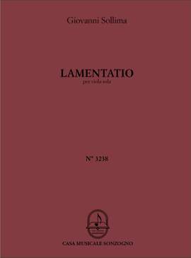 Giovanni Sollima: Lamentatio