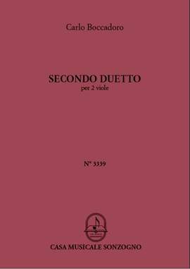 Carlo Boccadoro: Secondo Duetto, per 2 Viole