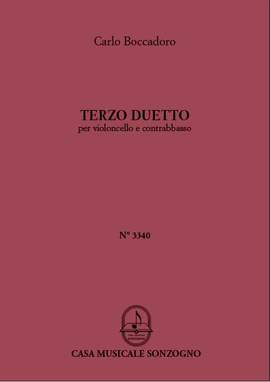 Carlo Boccadoro: Terzo Duetto, per Violoncello e Contrabbasso