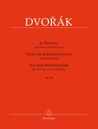 Dvorák, Antonín: From the Bohemian Forest for Piano Duet op. 68