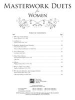 Masterwork Duets for Women Product Image