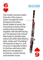 Alfred's Music Playing Cards: Instruments (1 Pack) Product Image