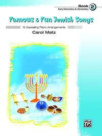 Famous & Fun Jewish Songs, Book 2