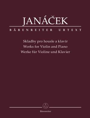 Janácek, Leos: Works for Violin and Piano