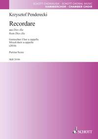 Penderecki, K: Recordare