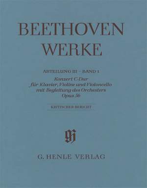 Ludwig van Beethoven: Concerto C major op. 56