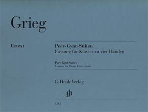 Edvard Grieg: Peer Gynt Suites - Version For Piano Four-Hands