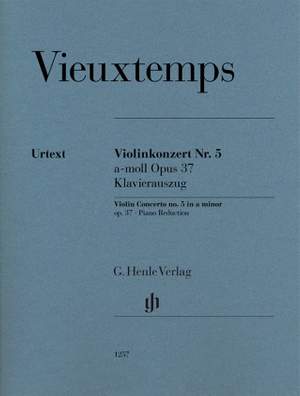 Henri Vieuxtemps: Violin Concerto no. 5 a minor op. 37