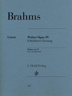 Johannes Brahms: Waltzes Op.39