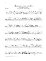 Felix Mendelssohn Bartholdy: Romance sans paroles op. 109 Product Image