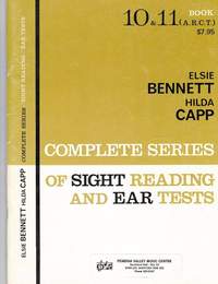 Elsie Bennett_Hilda Capp: Sight Reading and Ear Tests Book 10/ARCT