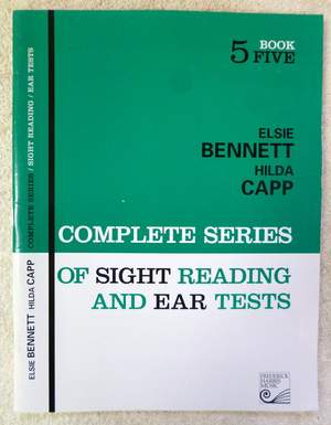 Elsie Bennett_Hilda Capp: Comp. Series of Sight Reading and Ear Tests Book 5