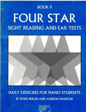 Boris Berlin_Andrew Markow: Four Star Sight Reading and Ear Tests Book 9