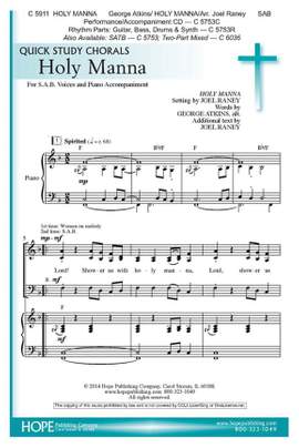 George Atkins: Holy Manna