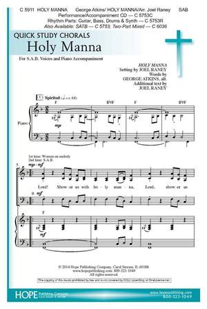 George Atkins: Holy Manna