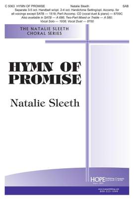 Natalie Sleeth: Hymn of Promise