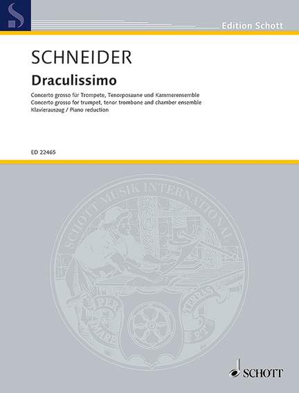 Schneider, E: Draculissimo