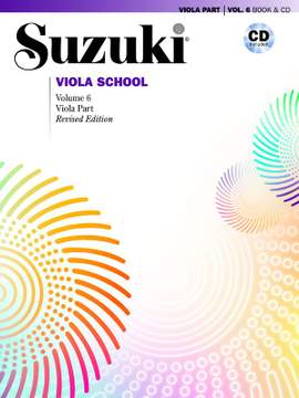 Suzuki Viola School Viola Part & CD, Volume 6 (Revised)