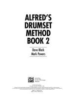 Alfred's Drumset Method, Book 2 Product Image