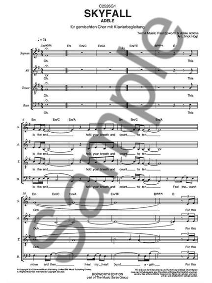 Paul Epworth: Skyfall (Adele)