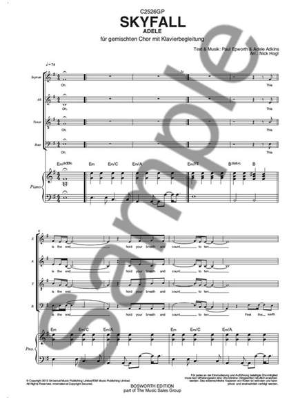 Paul Epworth: Skyfall (Adele)