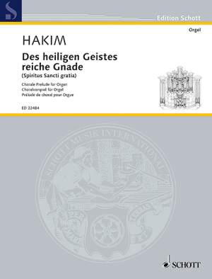 Hakim, N: Des heiligen Geistes reiche Gnade