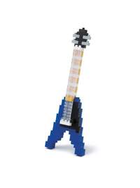 Nanoblock Electric Guitar - Blue