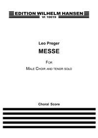 Leo Preger: Messe